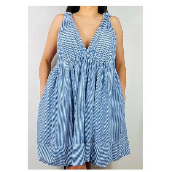 Free People Dresses & Skirts - Free People St. Tropez striped mini dress size XS